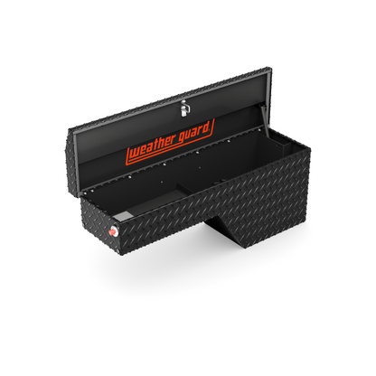 Weather Guard Wheel Well Box Driver Side Gloss Black Aluminum 46.63X15.43X16.4 Model 172-5-04