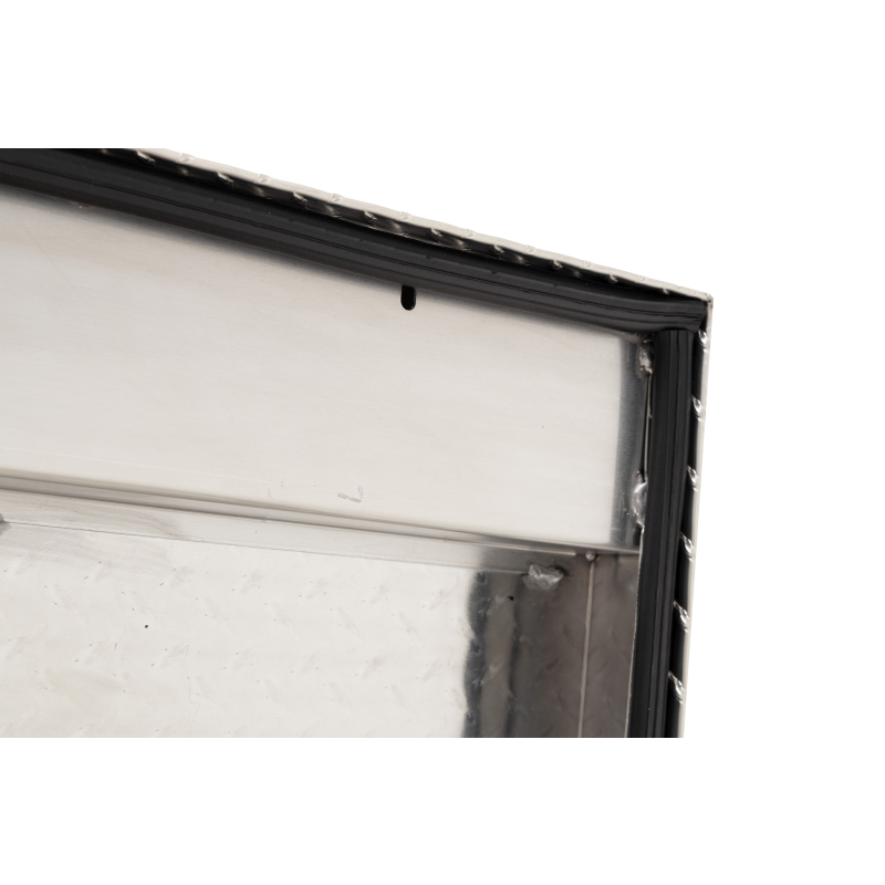 Weather Guard Side Mount Tool Box Bright Aluminum 56X17X13 Model 174-0-04