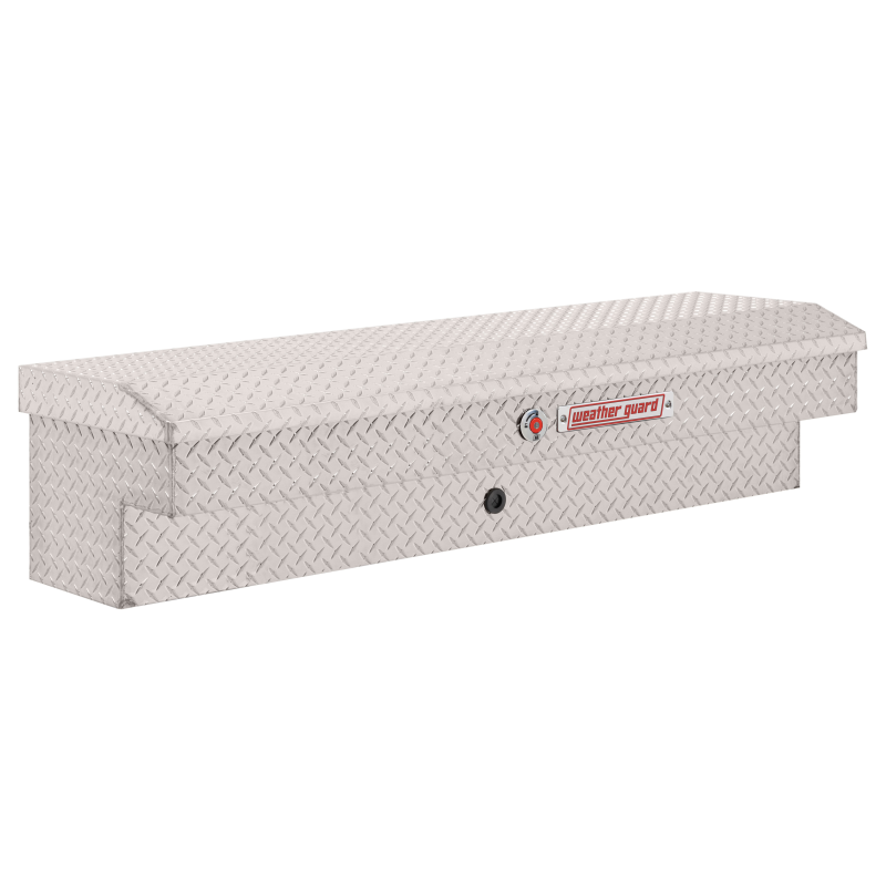Weather Guard Side Mount Tool Box Bright Aluminum 56X17X13 Model 174-0-04