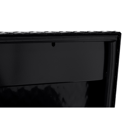 Weather Guard Side Mount Tool Box Gloss Black Aluminum 56X17X13 Model 174-5-04