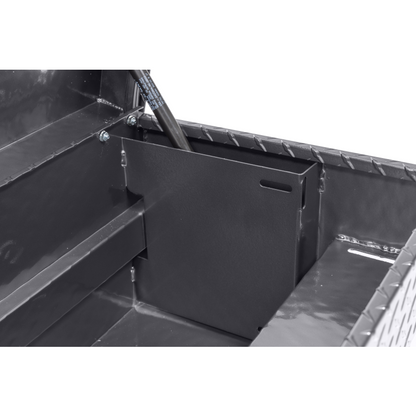 Weather Guard Side Mount Tool Box Gray Aluminum 56X17X13 Model 174-6-04