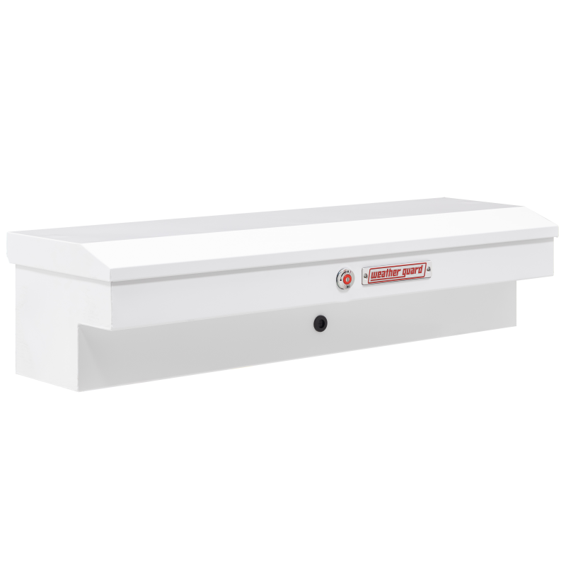Weather Guard Side Mount Tool Box White Steel 56X17X13 Model 175-3-04