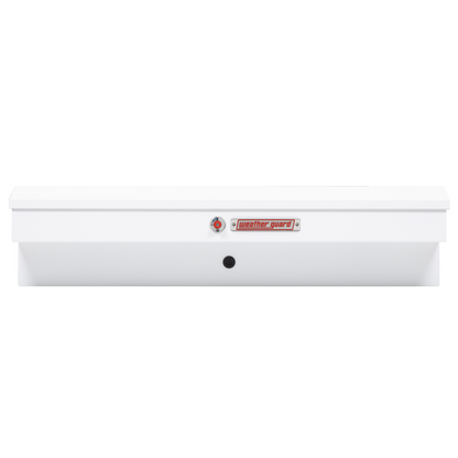 Weather Guard Side Mount Tool Box White Steel 56X17X13 Model 175-3-04