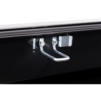 Weather Guard Side Mount Tool Box Gloss Black Steel 56X17X13 Model 175-5-04