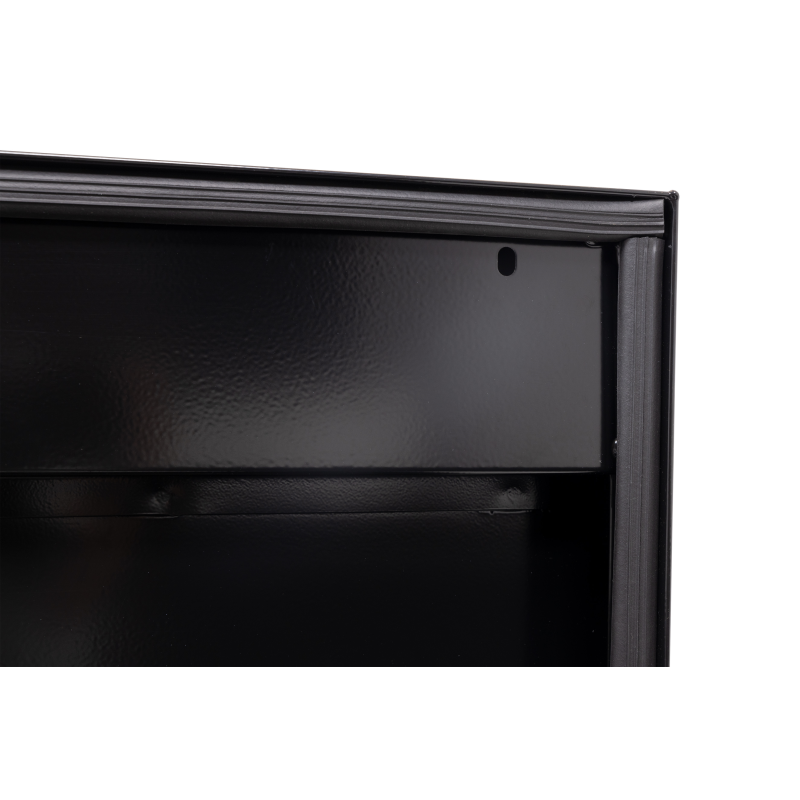 Weather Guard Side Mount Tool Box Gloss Black Steel 56X17X13 Model 175-5-04