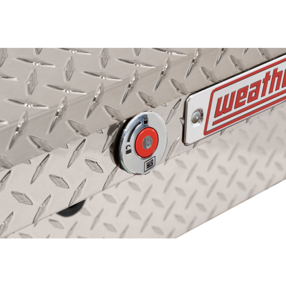 Weather Guard Side Mount Tool Box Low Profile Bright Aluminum 56X17X13 Model 178-0-04