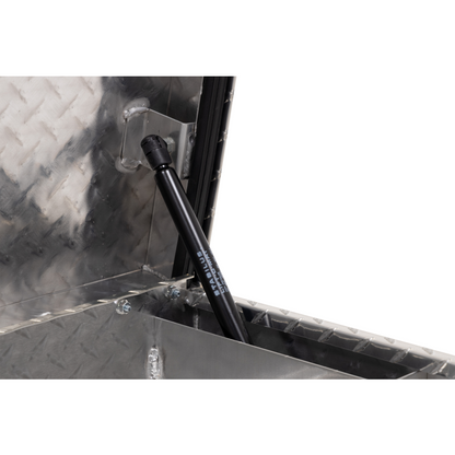 Weather Guard Side Mount Tool Box Low Profile Bright Aluminum 56X17X13 Model 178-0-04