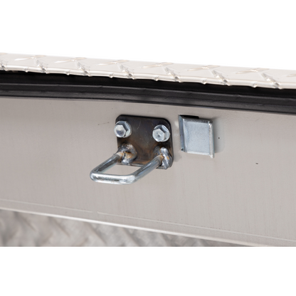 Weather Guard Side Mount Tool Box Low Profile Bright Aluminum 56X17X13 Model 178-0-04