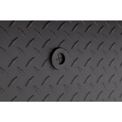 Weather Guard Side Mount Tool Box Low Profile Textured Matte Black Aluminum 56X17X13 Model 178-52-04