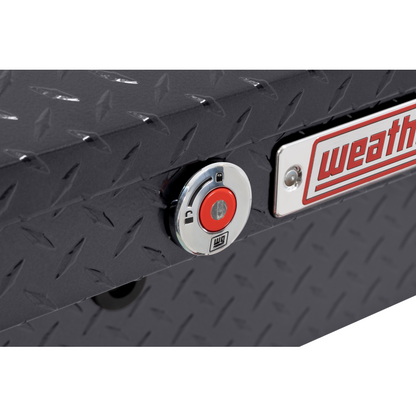 Weather Guard Side Mount Tool Box Low Profile Gray Aluminum 56X17X13 Model 178-6-04