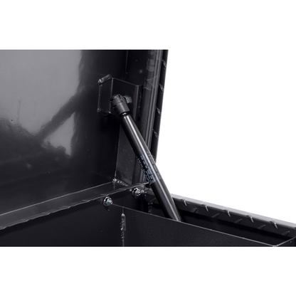 Weather Guard Side Mount Tool Box Low Profile Gray Aluminum 56X17X13 Model 178-6-04