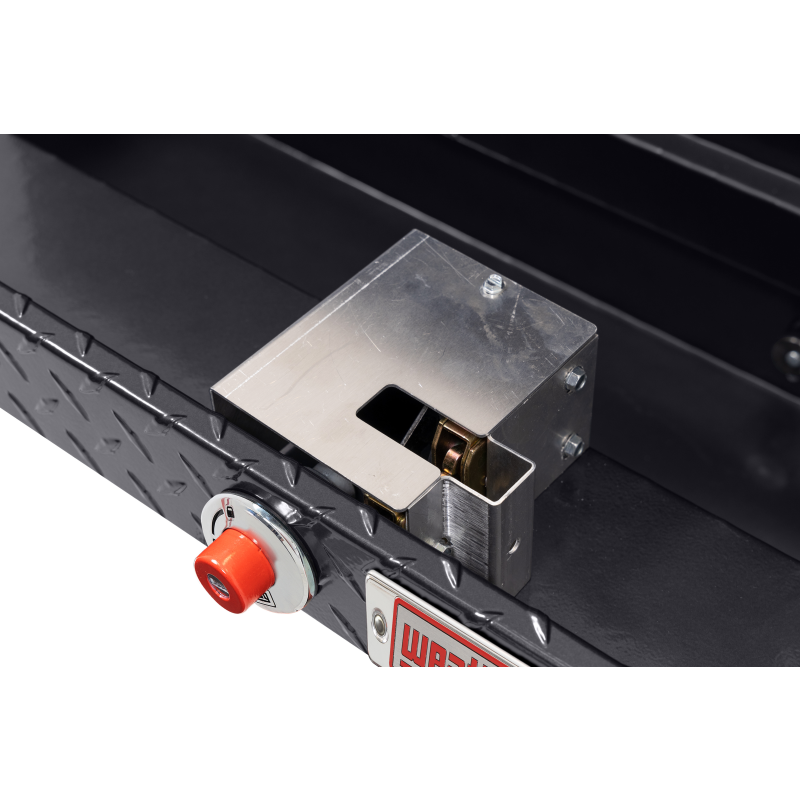 Weather Guard Side Mount Tool Box Low Profile Gray Aluminum 56X17X13 Model 178-6-04