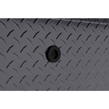 Weather Guard Side Mount Tool Box Low Profile Gray Aluminum 56X17X13 Model 178-6-04