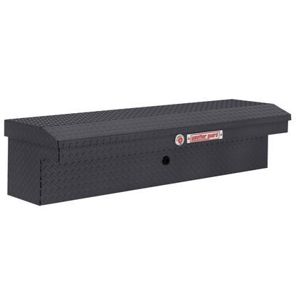 Weather Guard Side Mount Tool Box Low Profile Gray Aluminum 56X17X13 Model 178-6-04