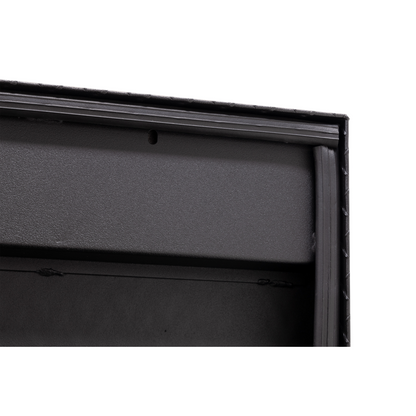 Weather Guard Side Mount Tool Box Low Profile Textured Matte Black Aluminum 41X17X13 Model 180-52-04