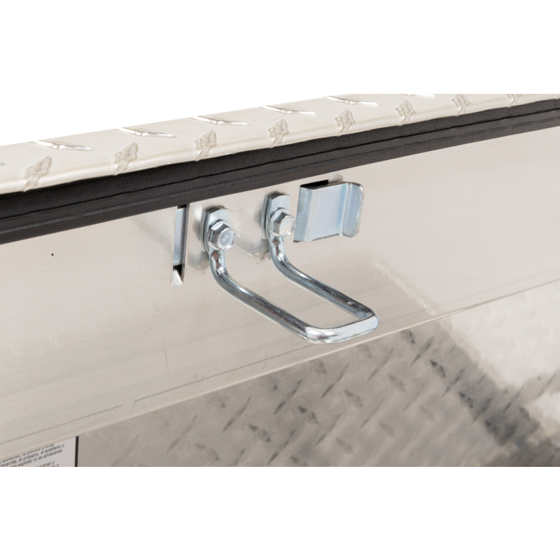 Weather Guard Side Mount Tool Box Bright Aluminum 41X17X13 Model 184-0-04