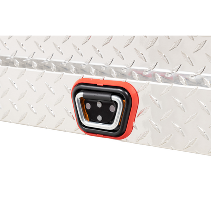 Weather Guard Side Mount Tool Box Bright Aluminum 41X17X13 Model 184-0-04