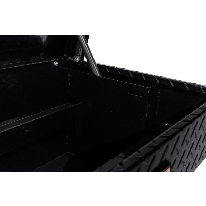 Weather Guard Side Mount Tool Box Gloss Black Aluminum 41X17X13 Model 184-5-04