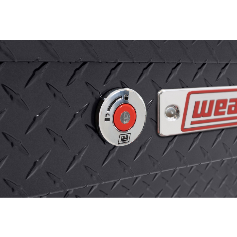 Weather Guard Side Mount Tool Box Gray Aluminum 41X17X13 Model 184-6-04