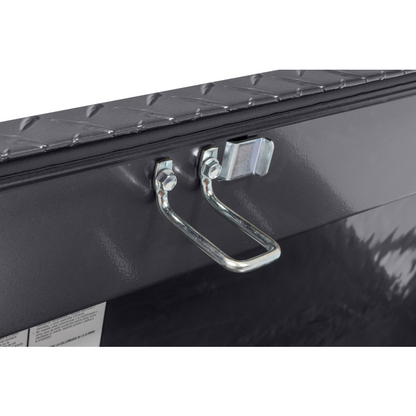 Weather Guard Side Mount Tool Box Gray Aluminum 41X17X13 Model 184-6-04