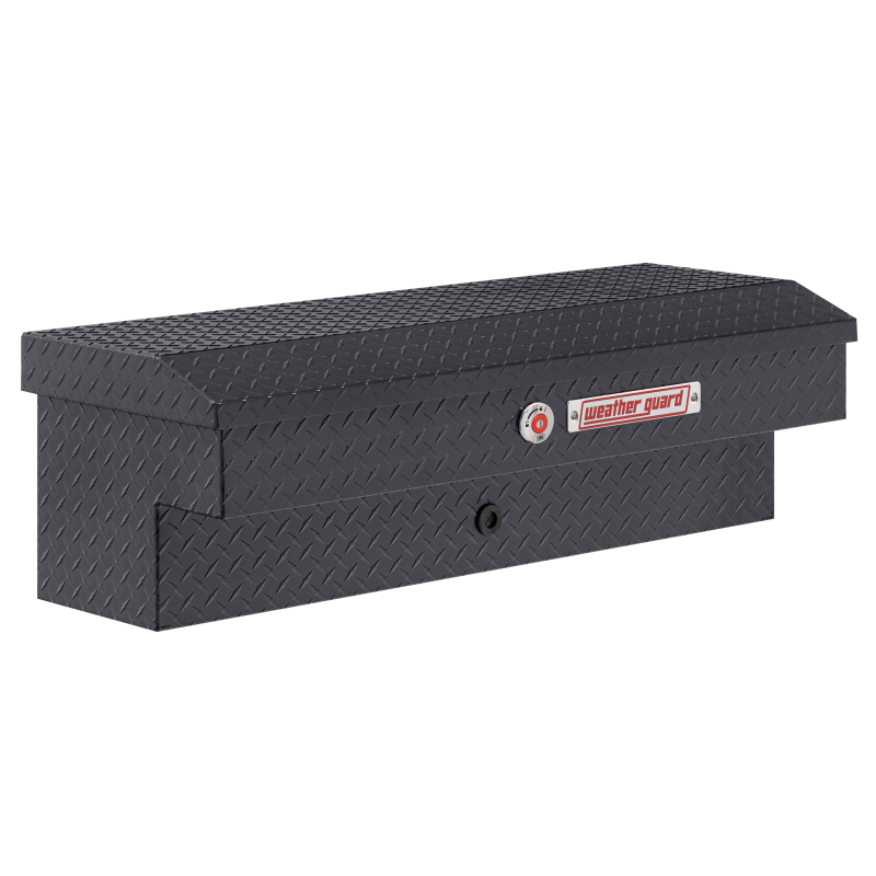 Weather Guard Side Mount Tool Box Gray Aluminum 41X17X13 Model 184-6-04