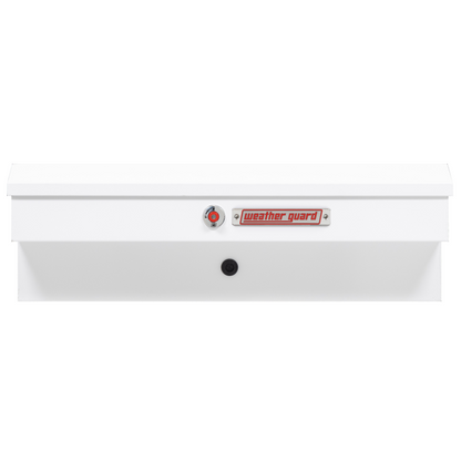 Weather Guard Side Mount Tool Box White Steel 41X17X13 Model 185-3-04