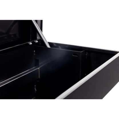 Weather Guard Side Mount Tool Box Gloss Black Steel 41X17X13 Model 185-5-04
