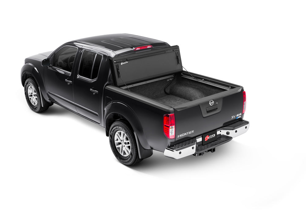 BAK BAKFlip MX4 (GEN 3) Hard Folding Truck Bed Cover Matte Finish For Select 2005-2021 Nissan Frontier 6' Bed Model 448507