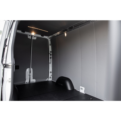 LEGEND DuraTherm Wall Liner ONLY - GMC Savana/Chevy Express Cargo Van Extended Wheelbase - Textured Grey - Single Side Door Model 324-114-2613