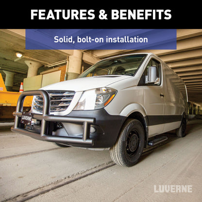 Luverne Tuff Guard Black Stainless Van Grille Guard Select Sprinter 2500 3500 Model 205530-205930