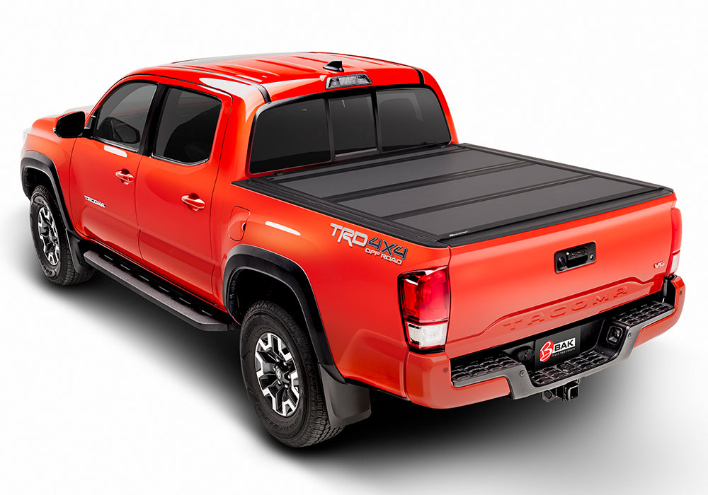 BAK BAKFlip MX4 (GEN 3) 05-15 Tacoma 5' w/ Deck Rail System Model 448406