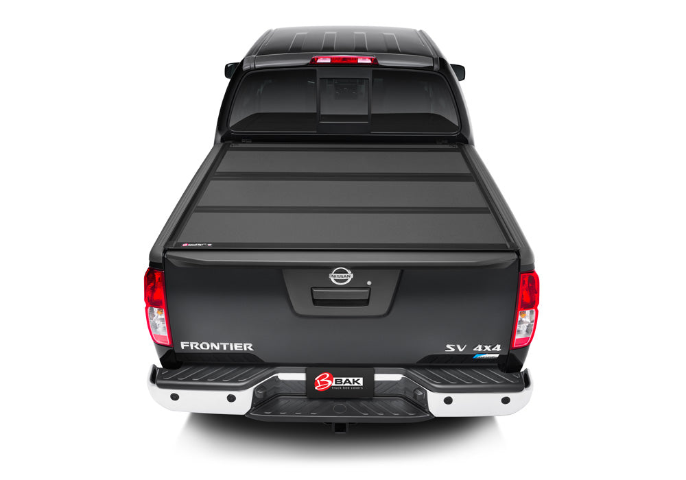 BAK BAKFlip MX4 (GEN 3) Hard Folding Truck Bed Cover Matte Finish For Select 2005-2021 Nissan Frontier 6' Bed Model 448507