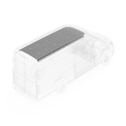 LEGEND DuraTherm Ceiling Liner Dual Doors Ford Transit 148" EXT Cargo Van - White Model 755-114-2614.2