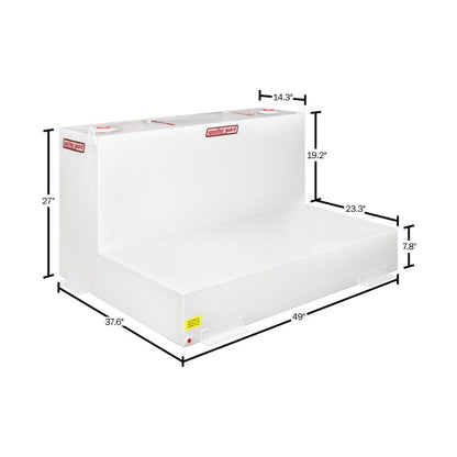 Weather Guard 110 Gallon White Steel Transfer Tank Model 362-3-02
