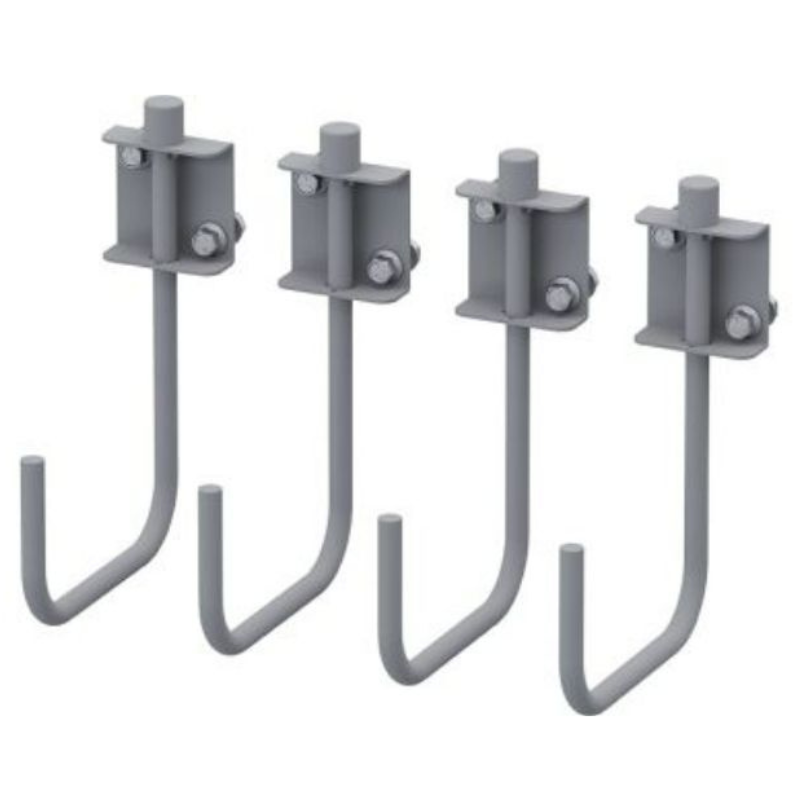 Holman Locking Swivel "J" Hooks 4 Pack Model 40053