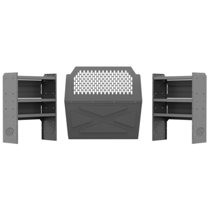 Holman Commercial Van Package 43" H Shelves Ram ProMaster City Model 40PCL