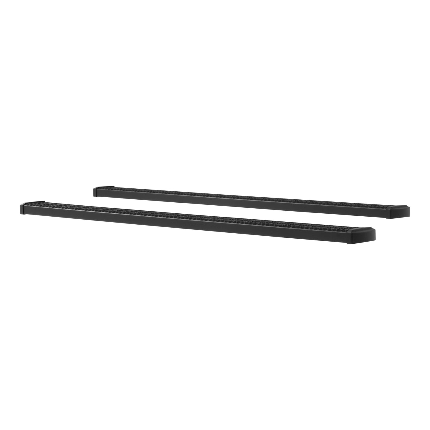 Luverne Grip Step 7" x 98" Black Aluminum Running Boards Select Express Savana Model 415098-401345
