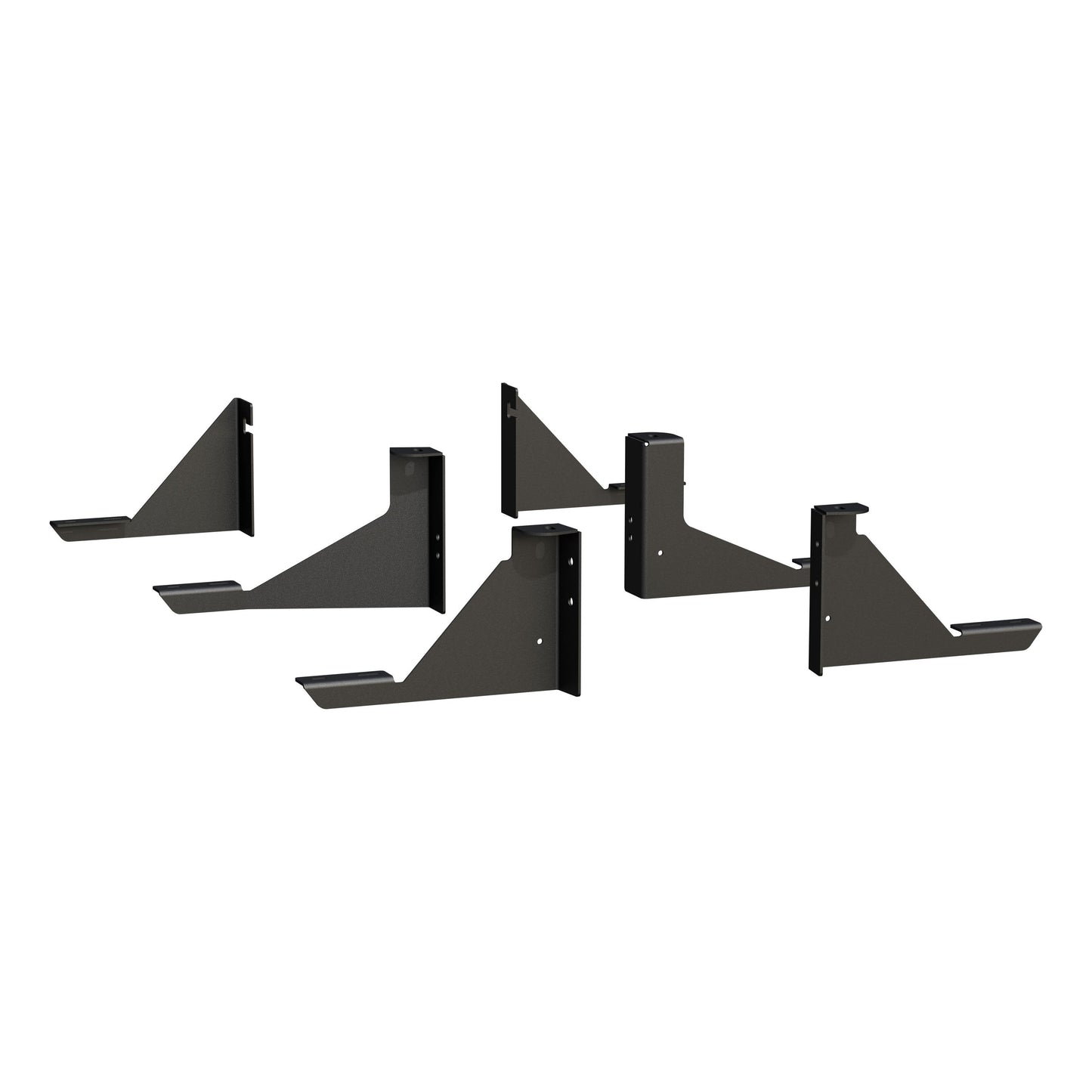 Luverne Grip Step 7" x 98" Black Aluminum Running Boards Select Express Savana Model 415098-401345
