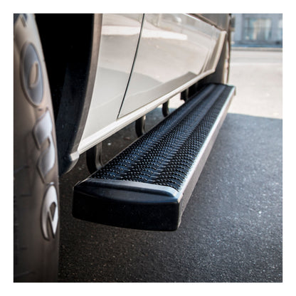 Luverne Grip Step 7" x 98" Black Aluminum Running Boards Select Ram ProMaster Model 415098-401475
