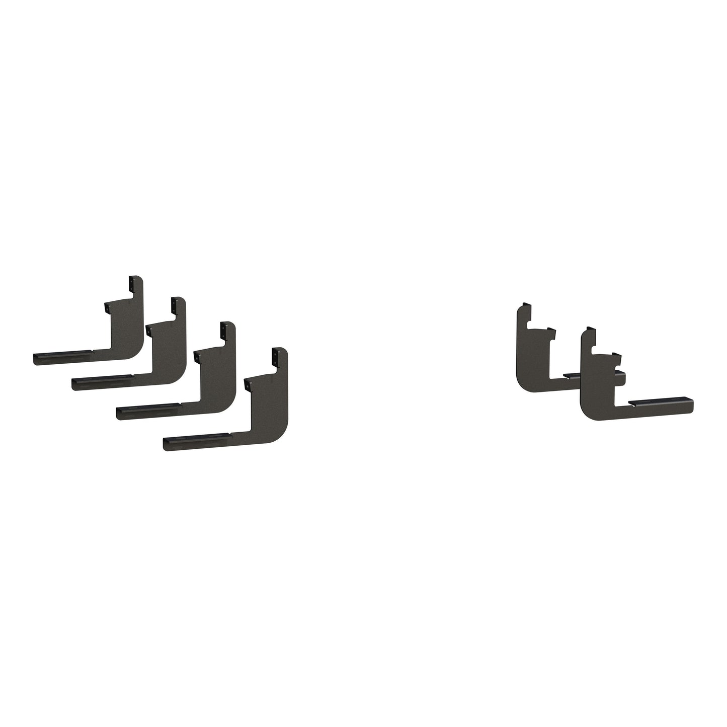 Luverne Grip Step 7" x 36" 100" Black Aluminum Running Boards Select Nissan NV Vans Model 415100-401164