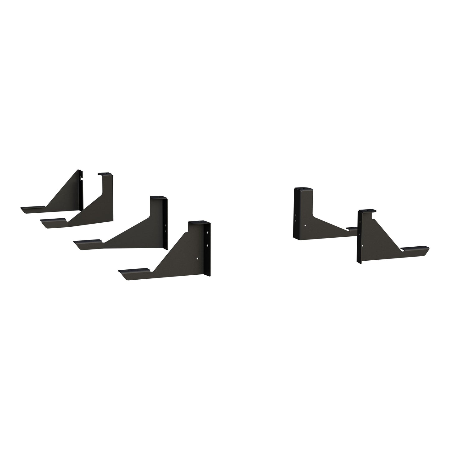 Luverne Grip Step 7" x 36" 110" Black Aluminum Running Boards Select Express Savana Model 415110-401347