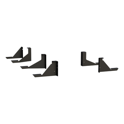 Luverne Grip Step 7" x 36" 110" Black Aluminum Running Boards Select Express Savana Model 415110-401347