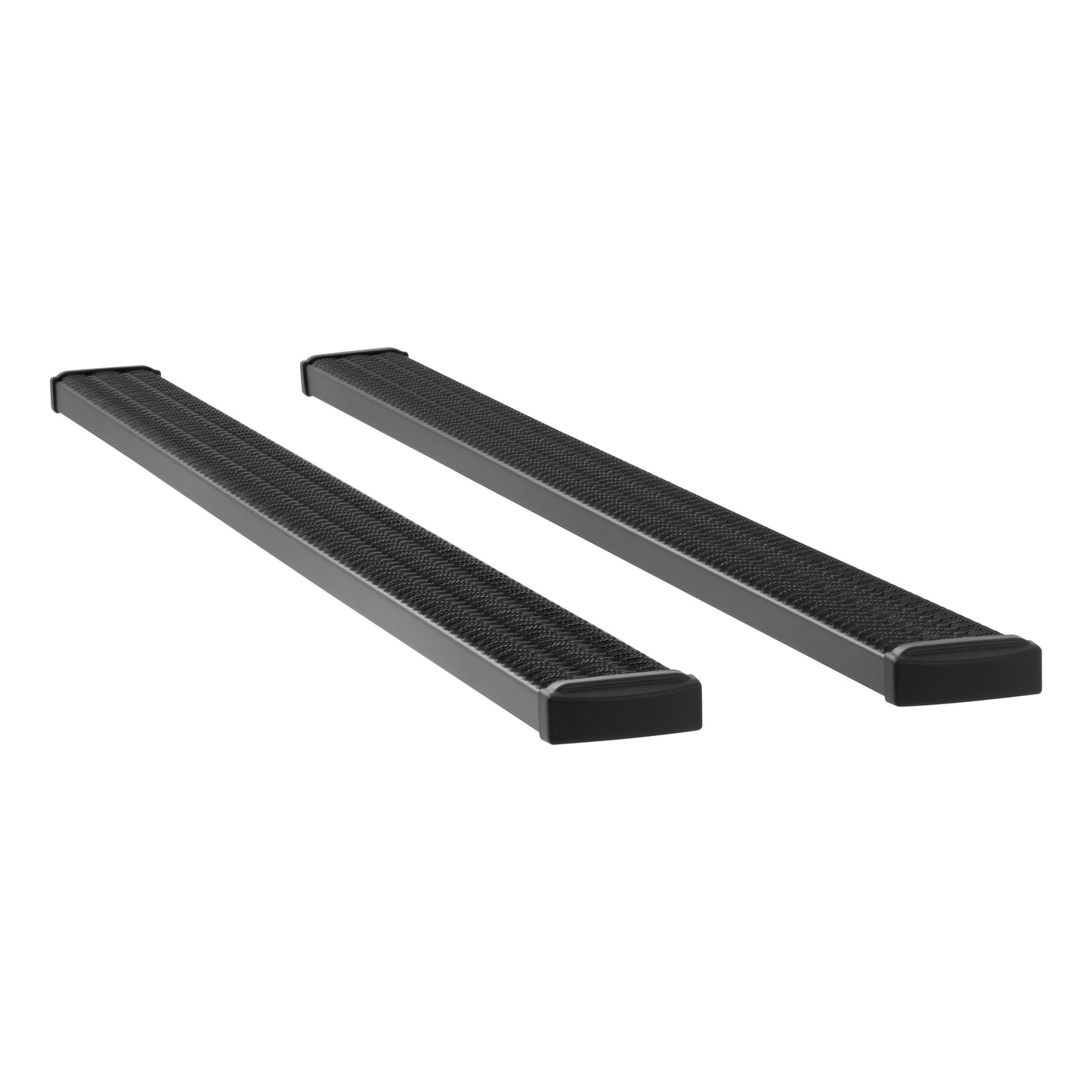 Luverne Grip Step 7" x 114" Black Aluminum Running Boards Select Express Savana Model 415114-401346