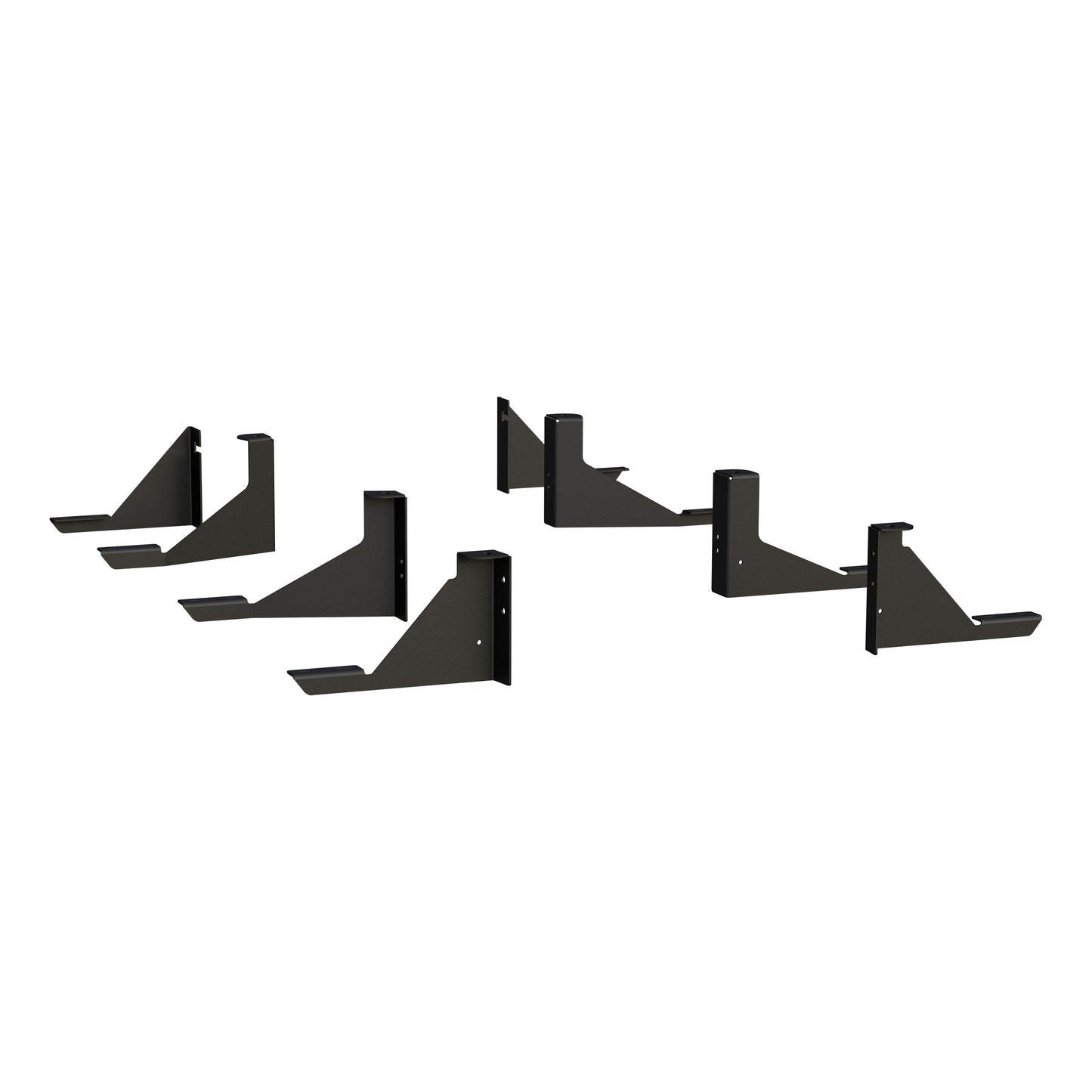 Luverne Grip Step 7" x 114" Black Aluminum Running Boards Select Express Savana Model 415114-401346