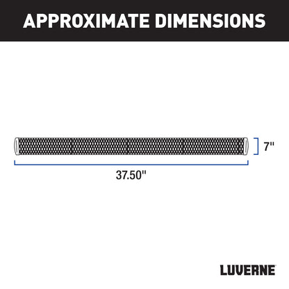 Luverne Grip Step 7" x 36" Black Aluminum Driver-Side Running Board Select ProMaster Model 415236-401470