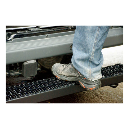 Luverne Grip Step 7" x 54" Black Aluminum Rear Step Select Chevy Express GMC Savana Model 415254-400345