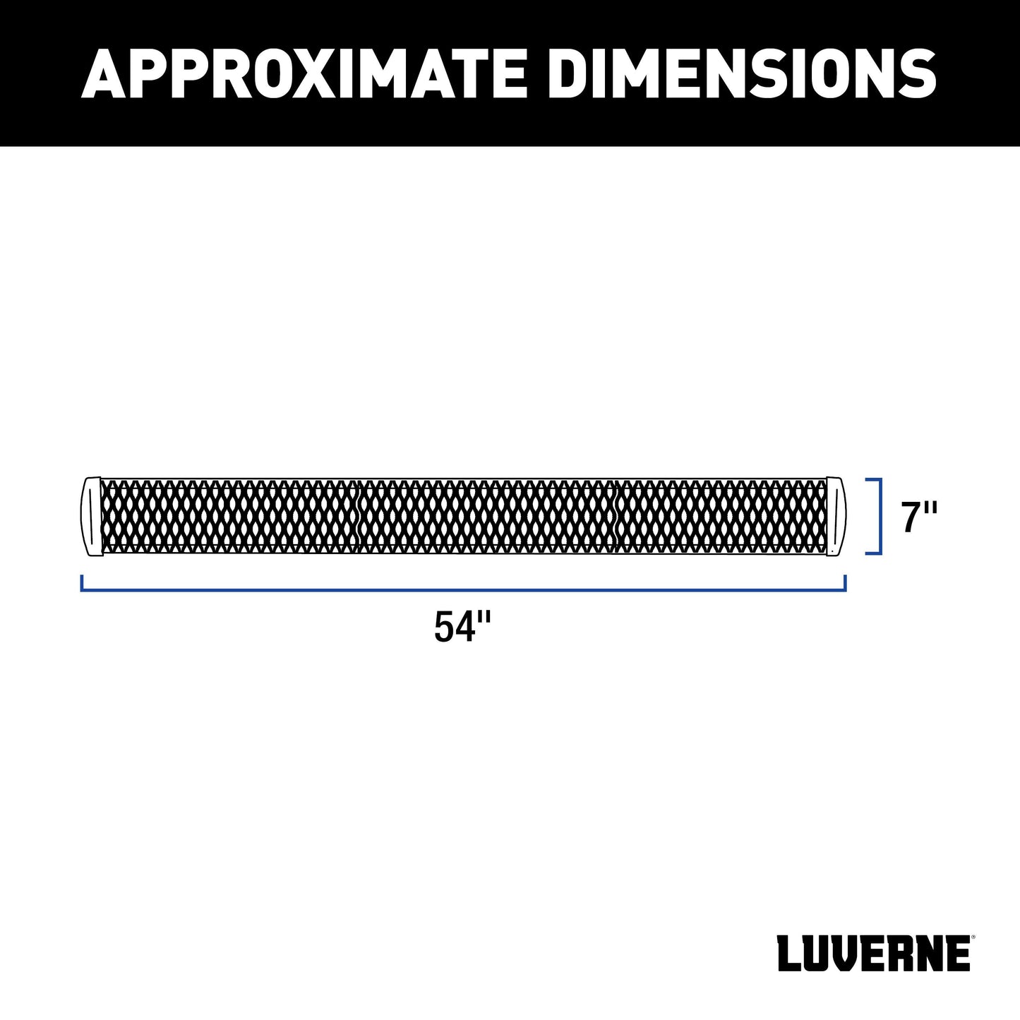 Luverne Grip Step 7" x 54" Aluminum Passenger Running Board Fleet Kit Select Sprinter Model 415254-400743-0