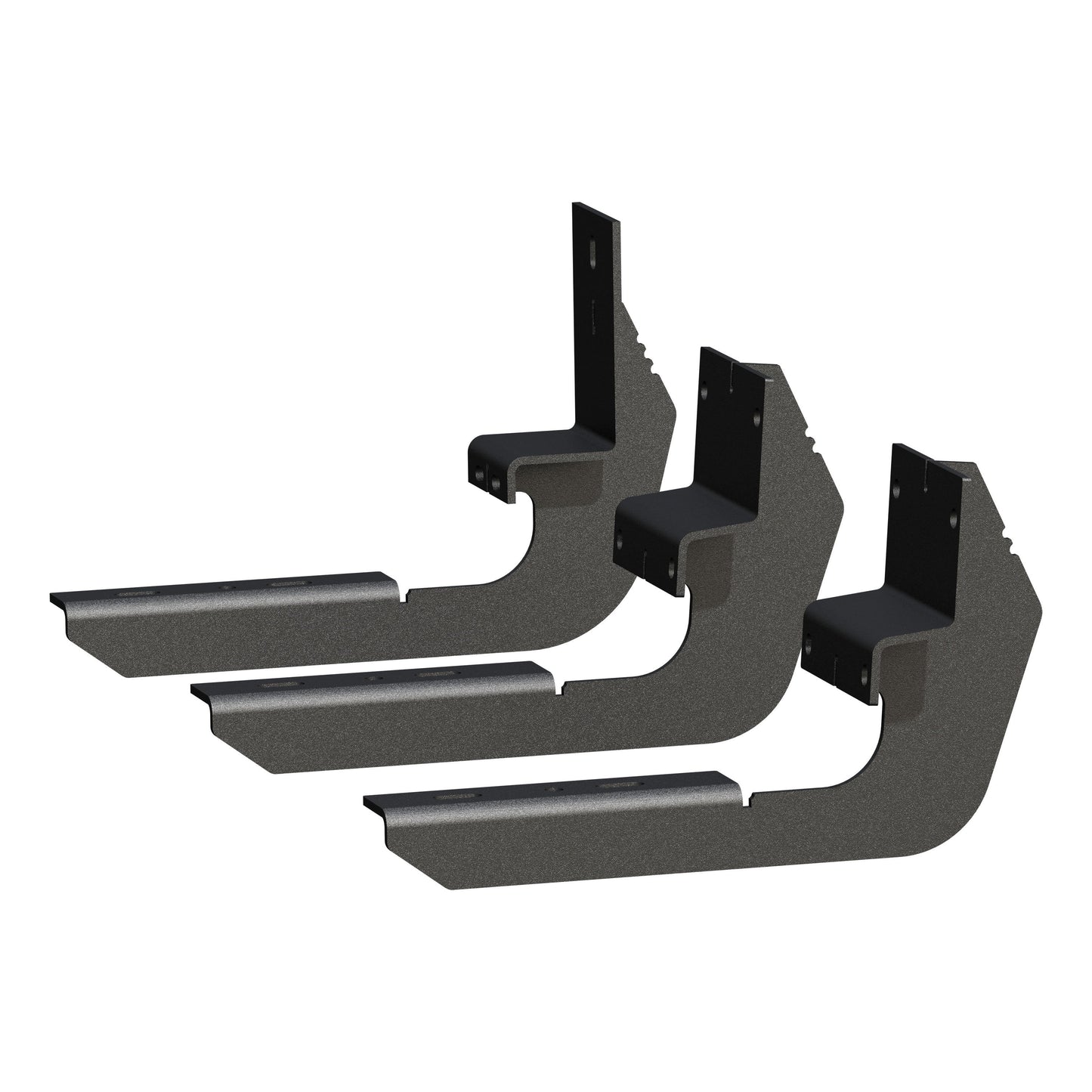 Luverne Grip Step 7" x 54" Black Aluminum Passenger-Side Running Board Select Transit Model 415254-401727