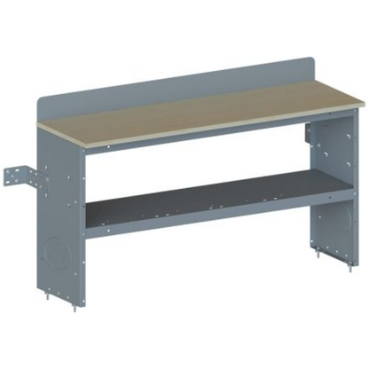 Holman Van Shelving Workbench 52" W x 28" H x 16" D Model 42552