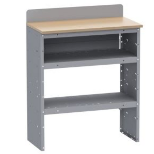 Holman Van Shelving Workbench 32" W x 37" H x 16" D Model 43532